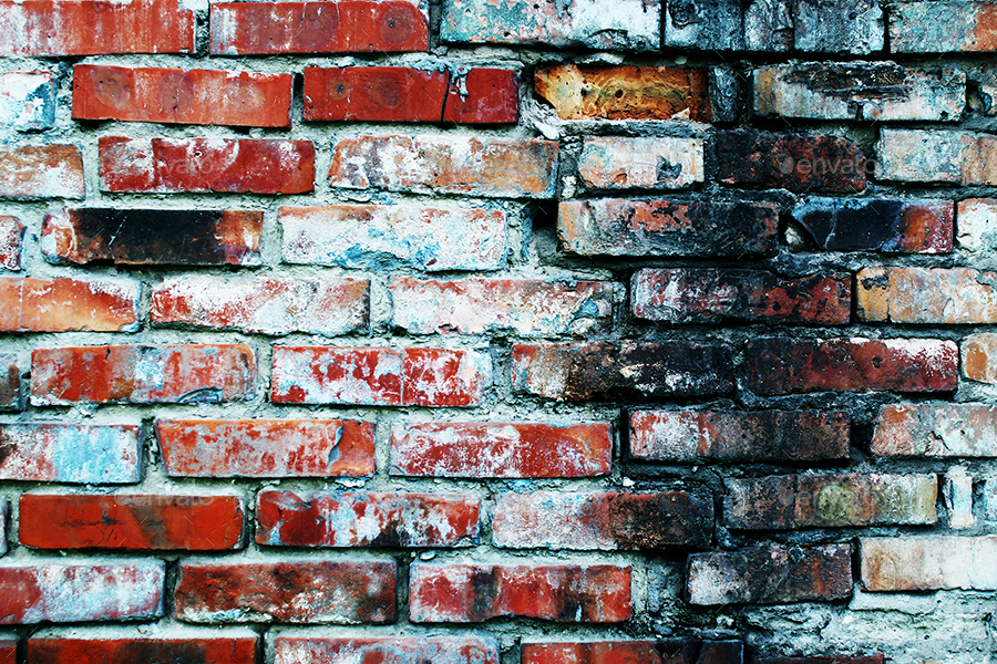 Old Brick Wall Backgrounds by djjeep | GraphicRiver